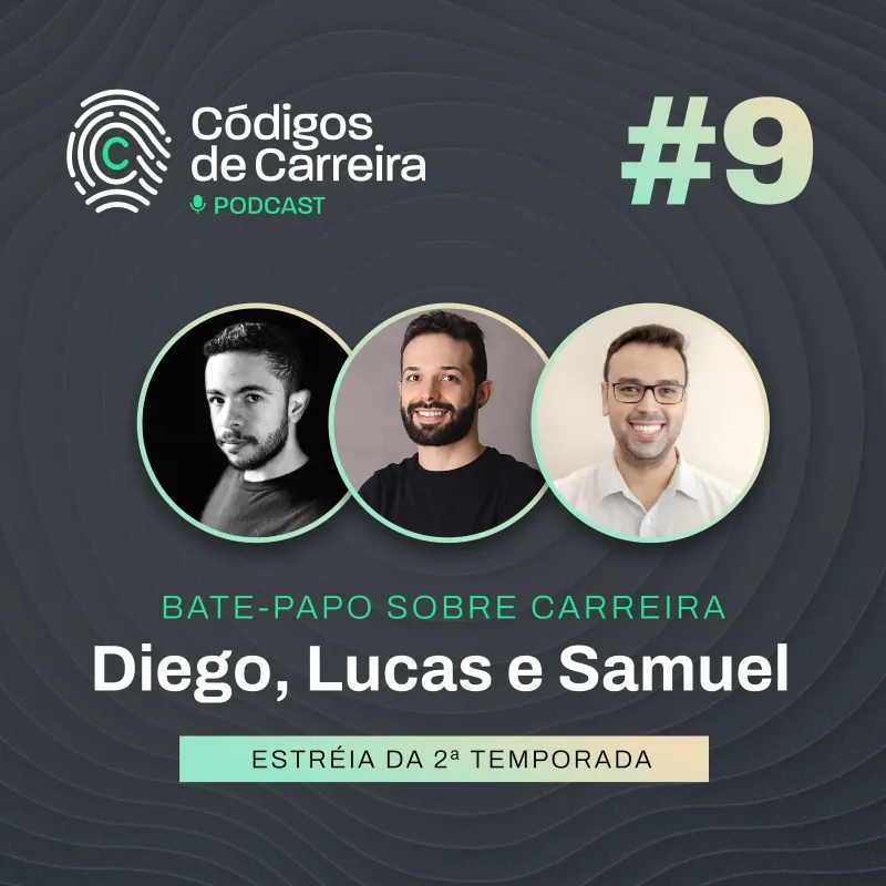 Episode cover: Produtividade, Mercado de Trabalho, Entrevistas, Currículo e Ansiedade — Como se preparar para novas oportunidades? | Códigos de Carreira #09