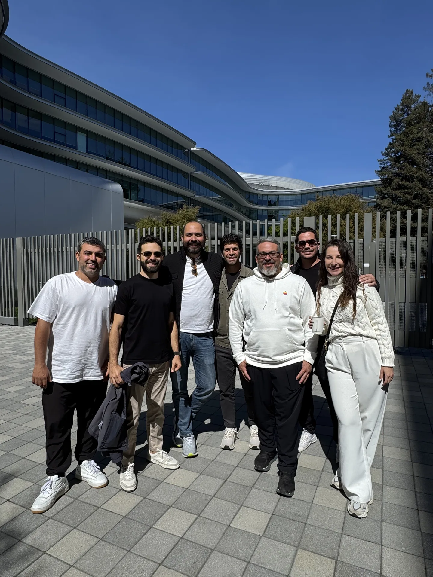 Grupo de imersão na Apple em Sunnyvale