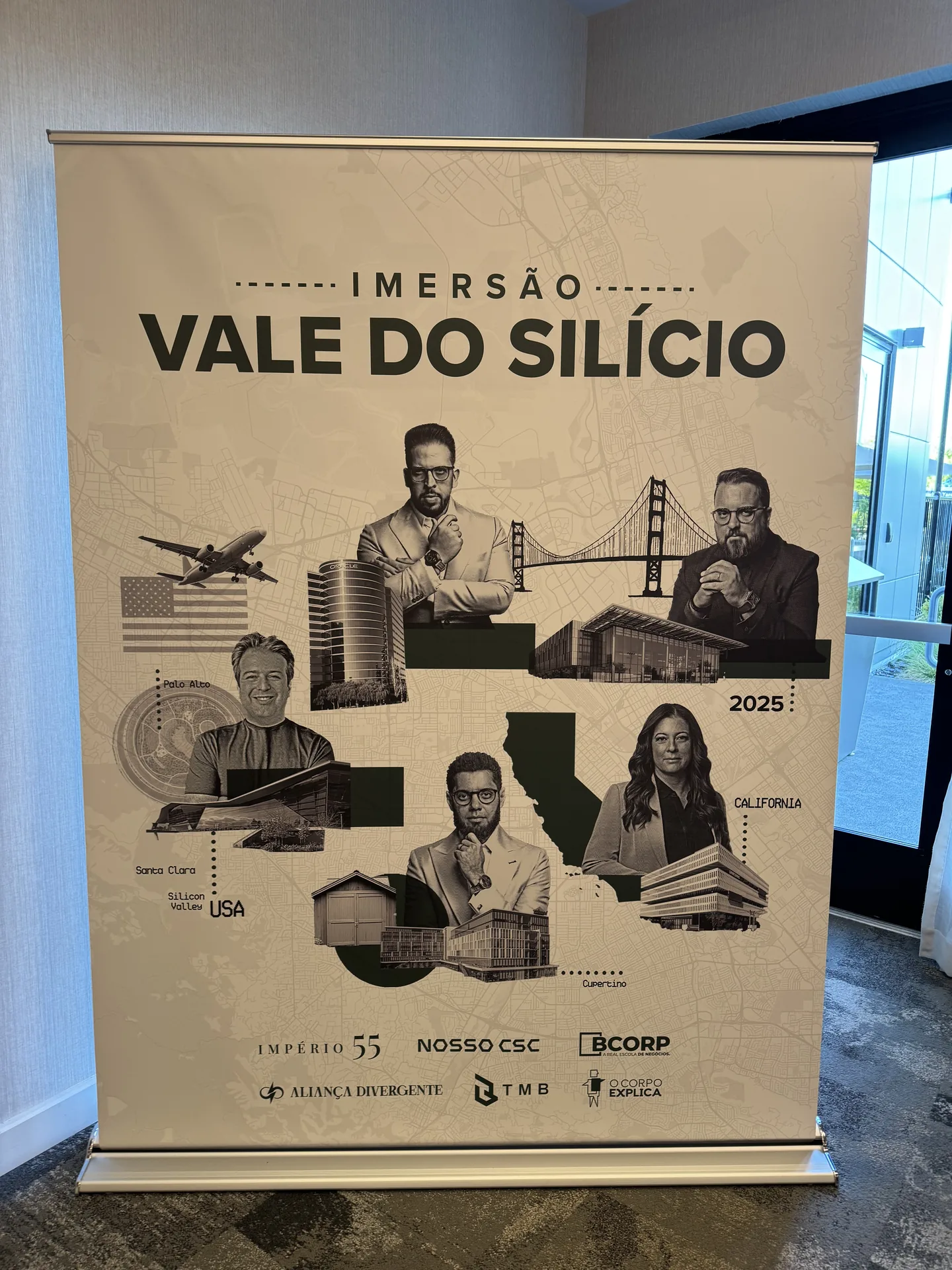 Imersão Vale do Silício com Aliança Divergente, Império 55 e TMB