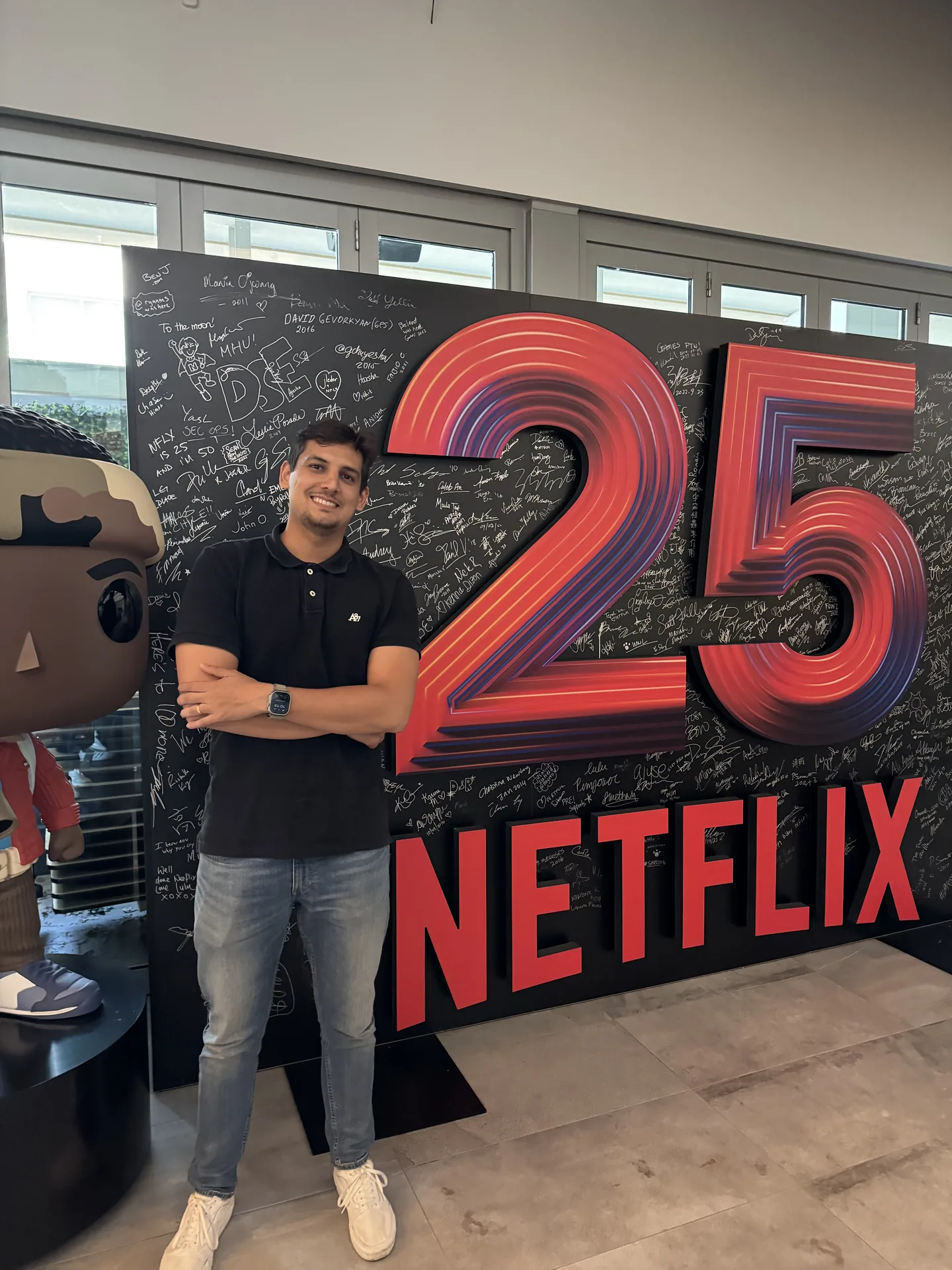 Visita à Netflix em Los Gatos