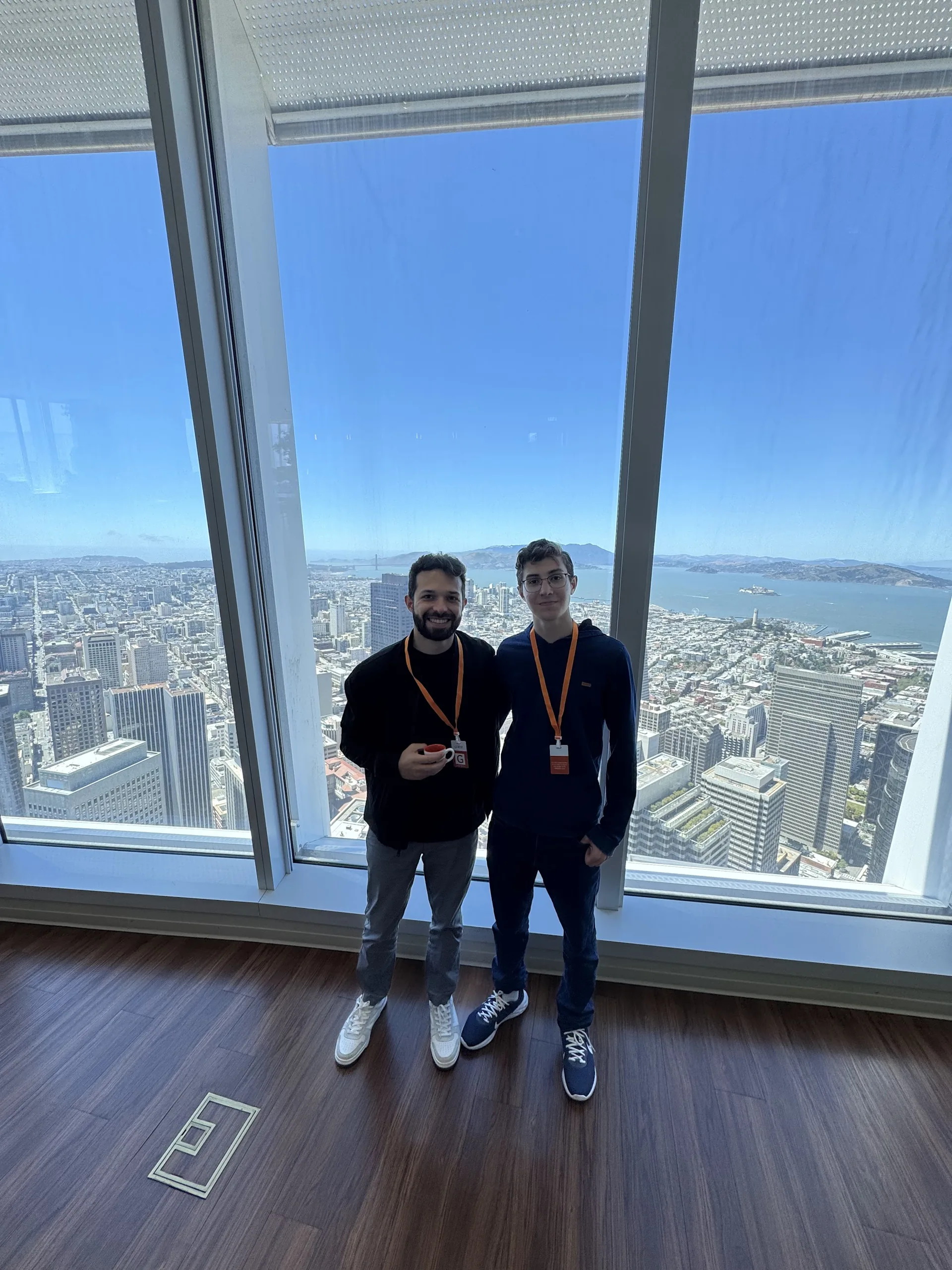 Topo da Salesforce Tower em San Francisco