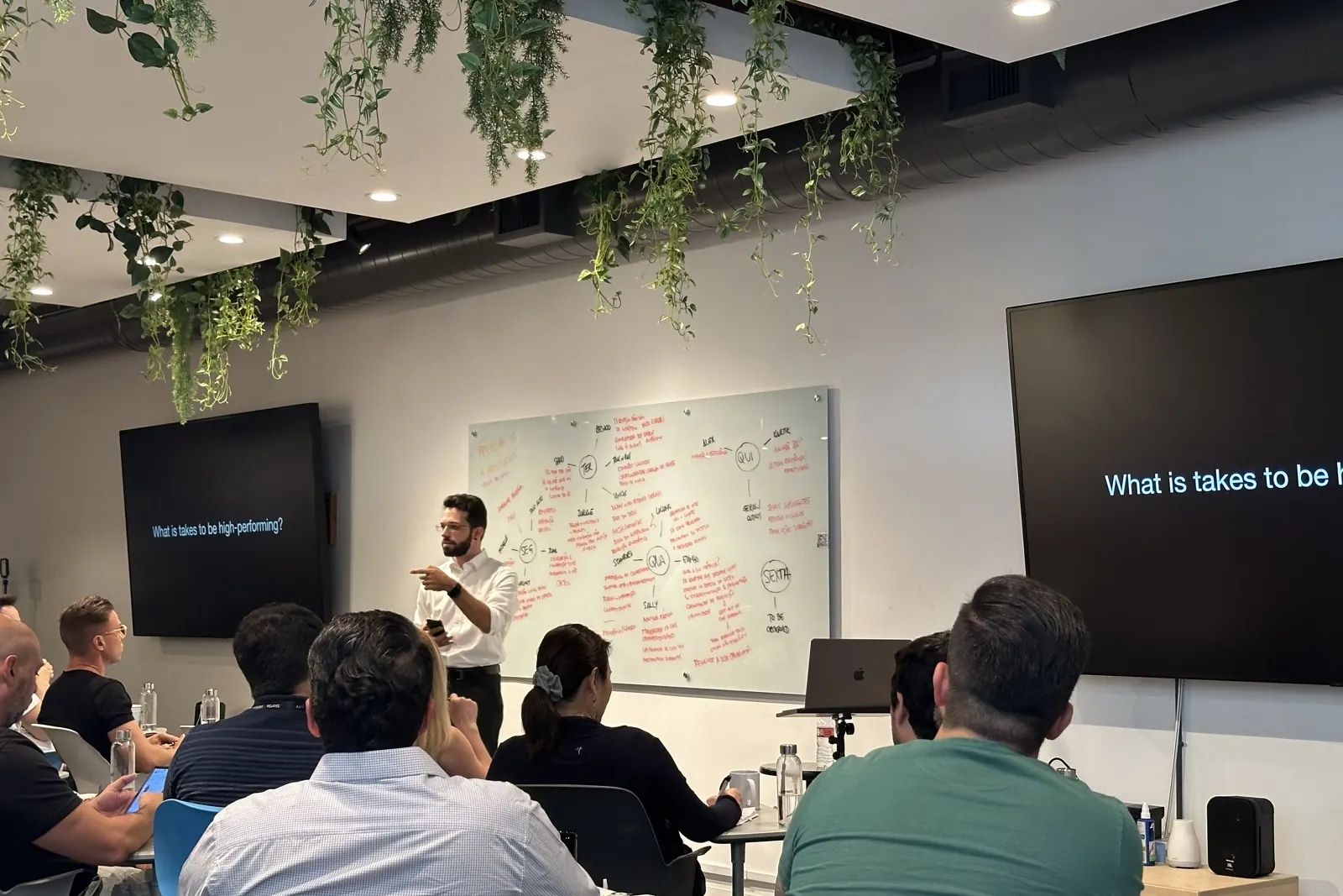 Lucas Estevão during a StartSe immersive session
